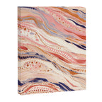 Warm Desert Flow Eclectic Abstract Pattern with Earthy Tones Canvas Print Gallery Image 6