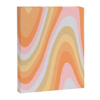 Wavy 70s Art Canvas Print Gallery Image 8