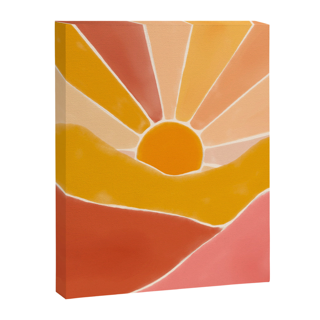 Wonderful Sunset Boho Canvas Print Gallery Image 8