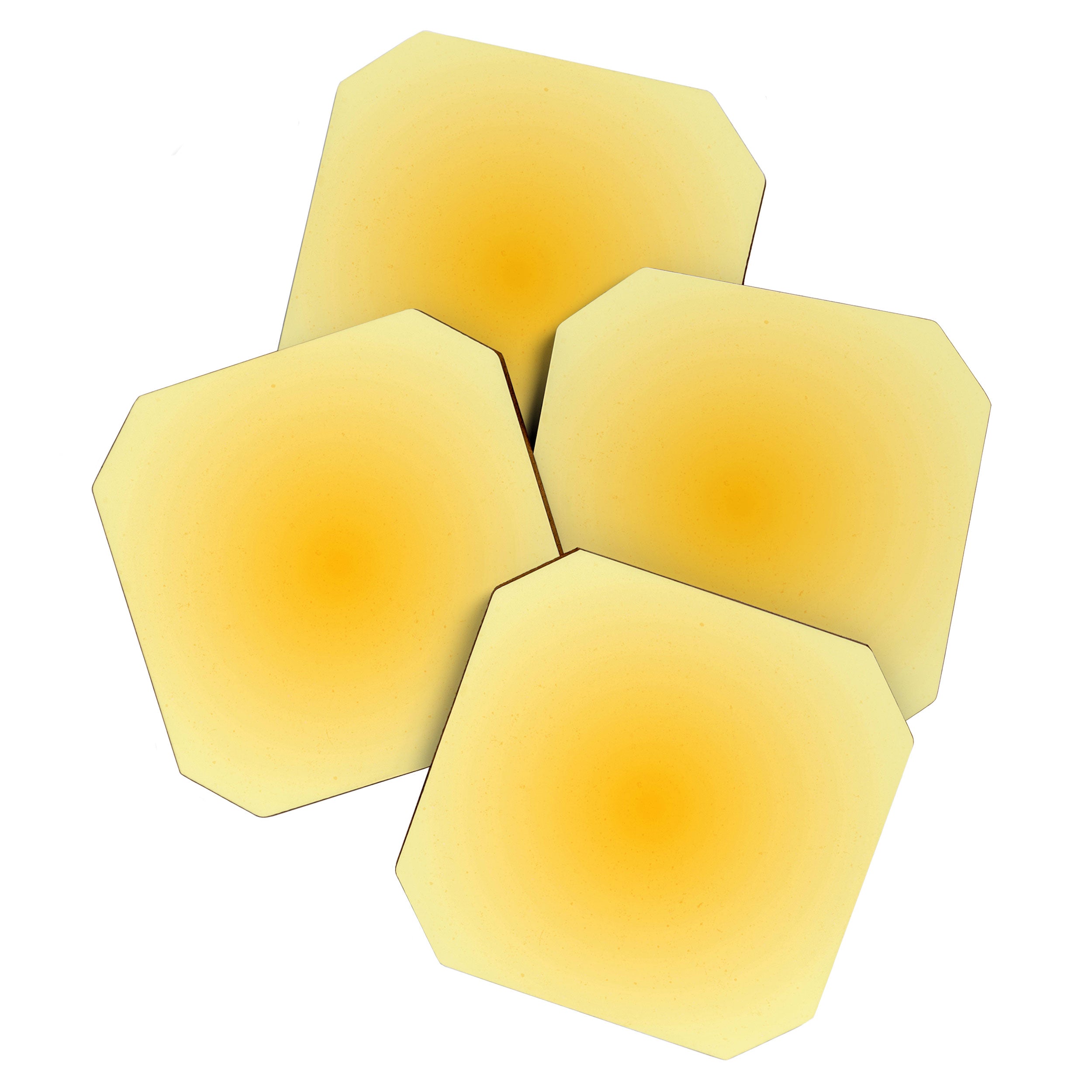 Yellow Gradient Aesthetic Sunshine Coaster Gallery Image 1