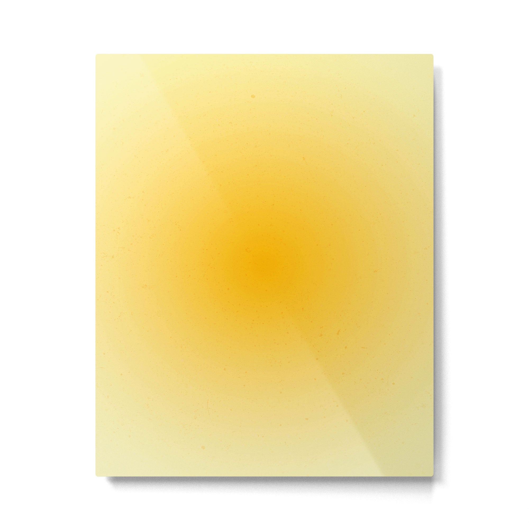 Yellow Gradient Aesthetic Sunshine Metal Print Gallery Image 6