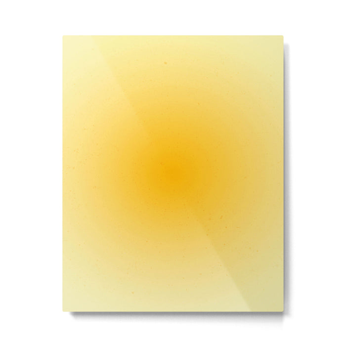 Yellow Gradient Aesthetic Sunshine Metal Print Gallery Image 1