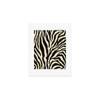 Zebra African Animal Print Pattern Art Print Gallery Image 1