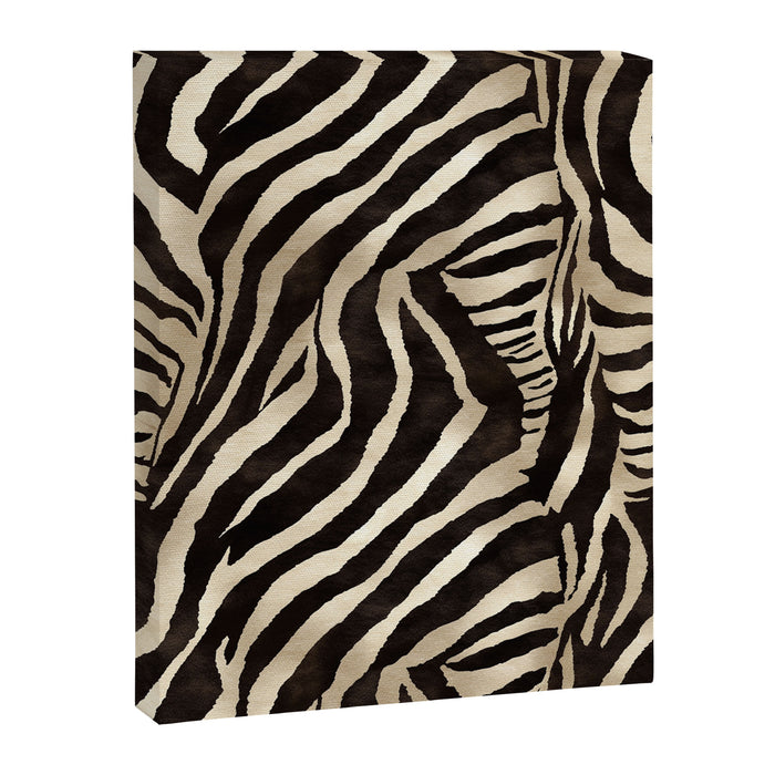 Zebra Stripes African Pattern Canvas Print Gallery Image 1