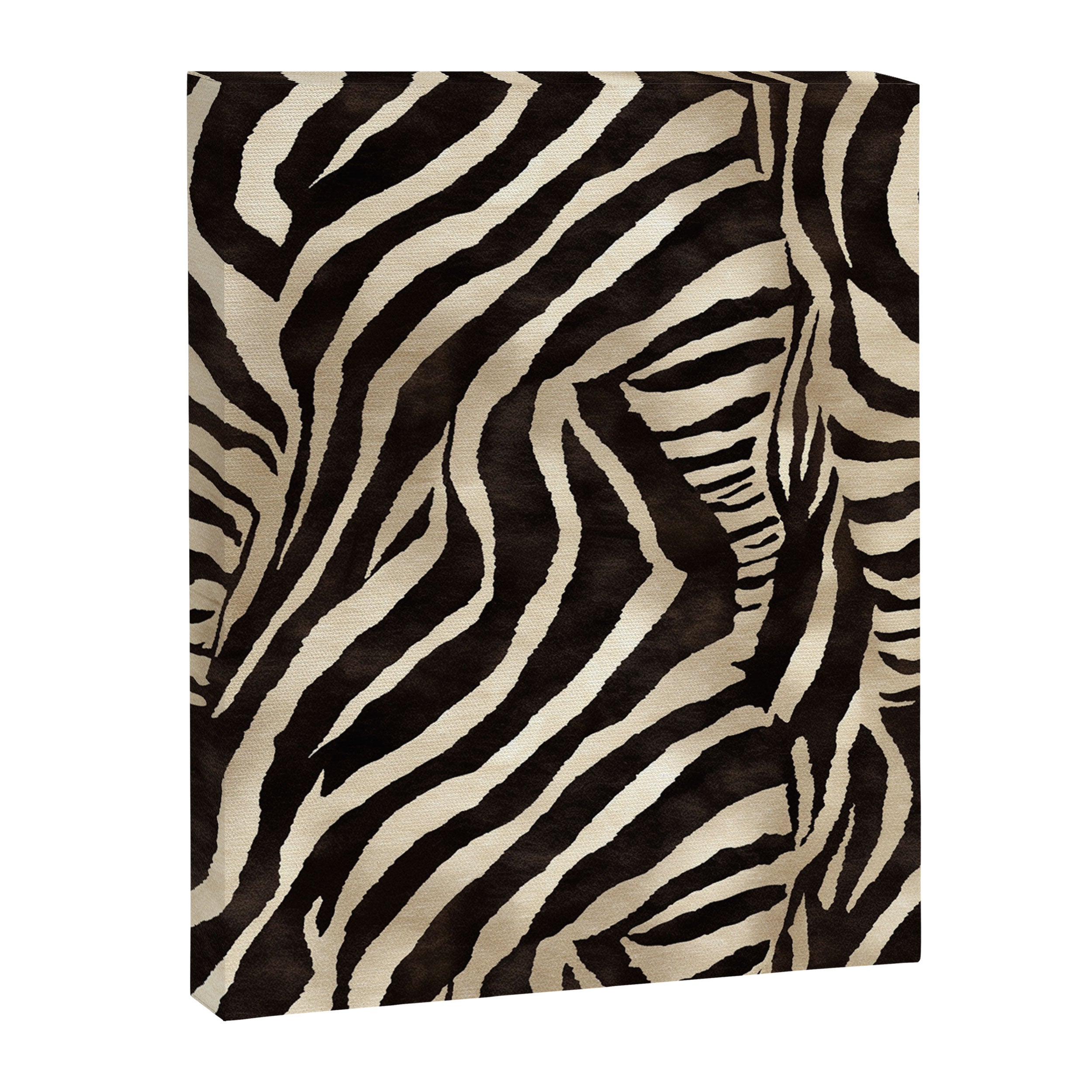 Zebra Stripes African Pattern Canvas Print Gallery Image 6