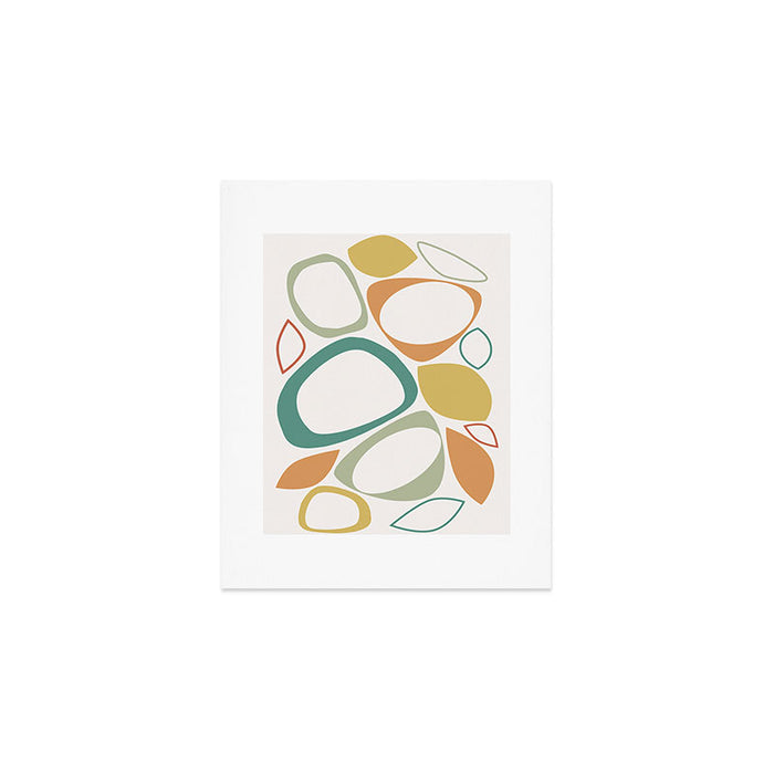 Mid Century Modern Abstract 8 Art Print Gallery Image 1