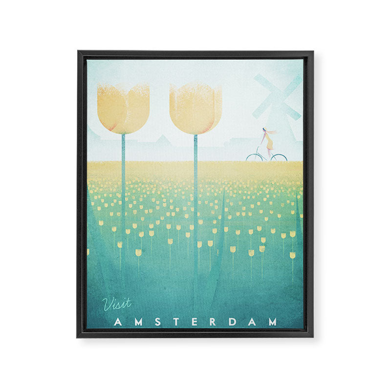 Amsterdam Framed Canvas Print Gallery Image 6