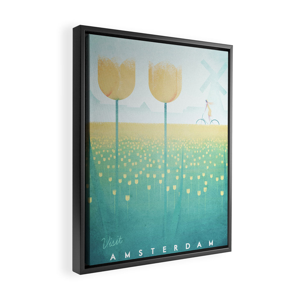 Amsterdam Framed Canvas Print Gallery Image 2