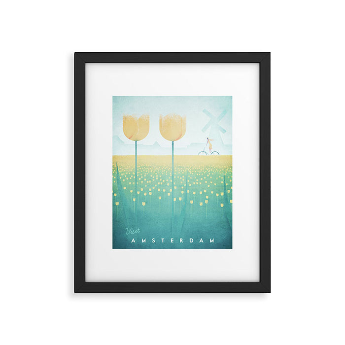 Amsterdam Framed Art Print Gallery Image 1