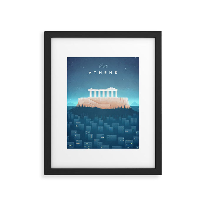 Athens Framed Art Print Gallery Image 1