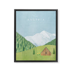 Austria Framed Canvas Print Gallery Image 6