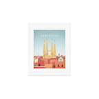Barcelona Art Print Gallery Image 1
