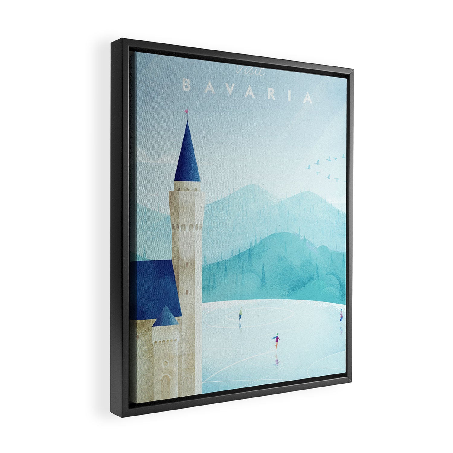 Bavaria Framed Canvas Print Gallery Image 2