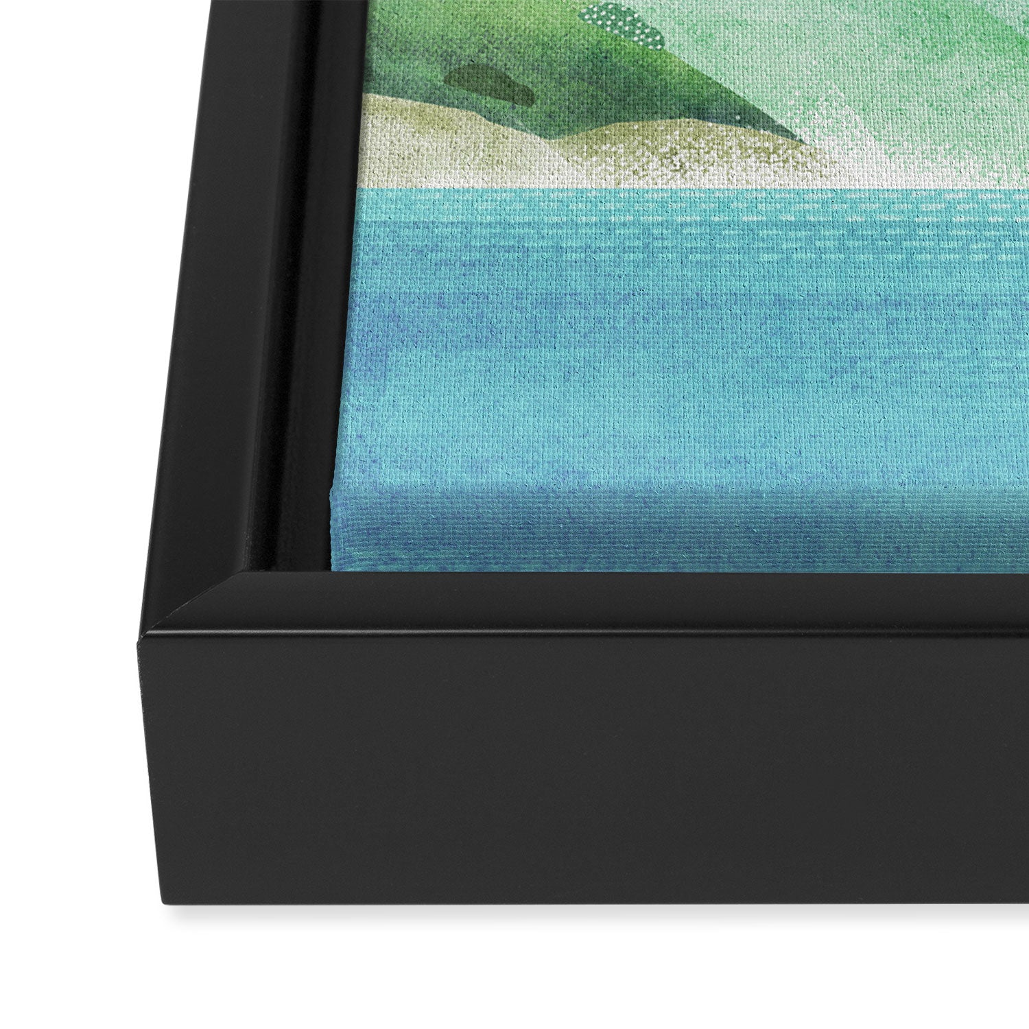 Big Sur Framed Canvas Print Gallery Image 3