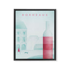 Bordeaux Framed Canvas Print Gallery Image 6