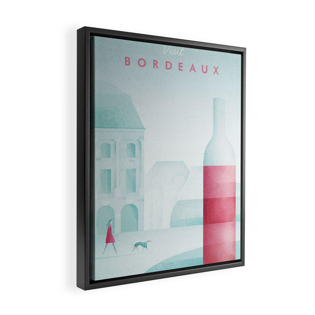 Bordeaux Framed Canvas Print Gallery Image 2