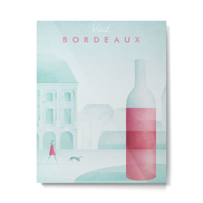 Bordeaux Metal Print Gallery Image 1
