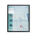 Copenhagen Framed Canvas Print Gallery Image 6