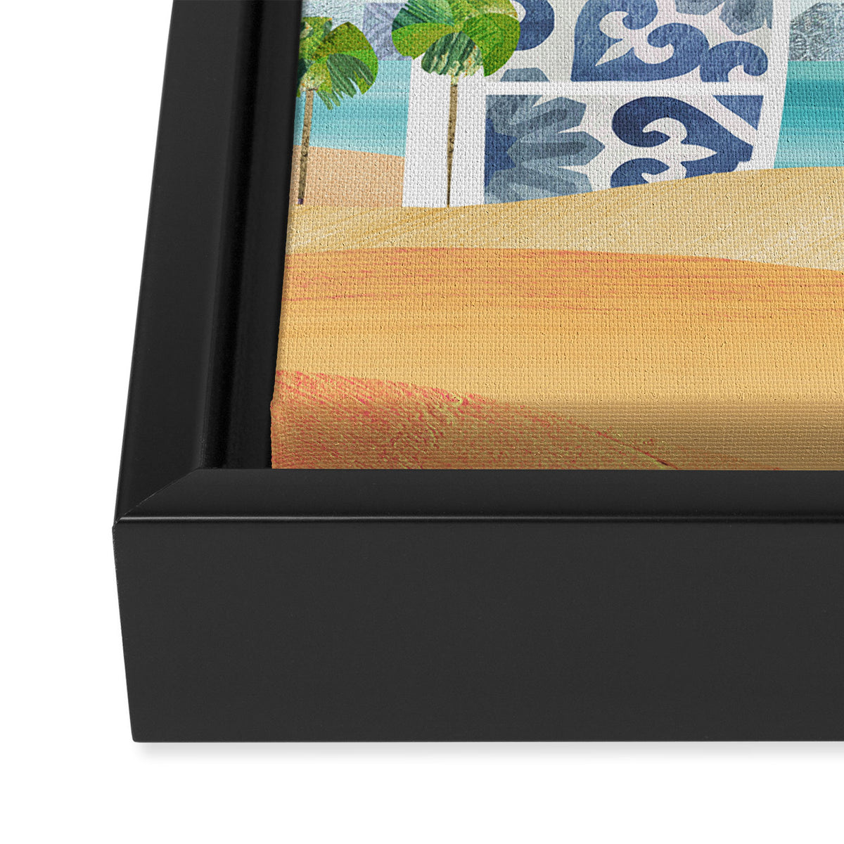 Dubai Framed Canvas Print Gallery Image 3