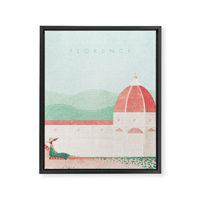 Florence Framed Canvas Print Gallery Image 6