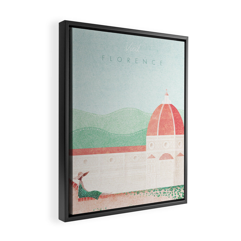 Florence Framed Canvas Print Gallery Image 2