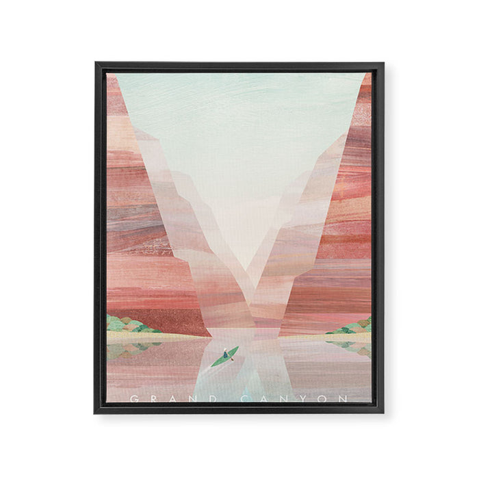 Grand Canyon Framed Canvas Print Gallery Image 1