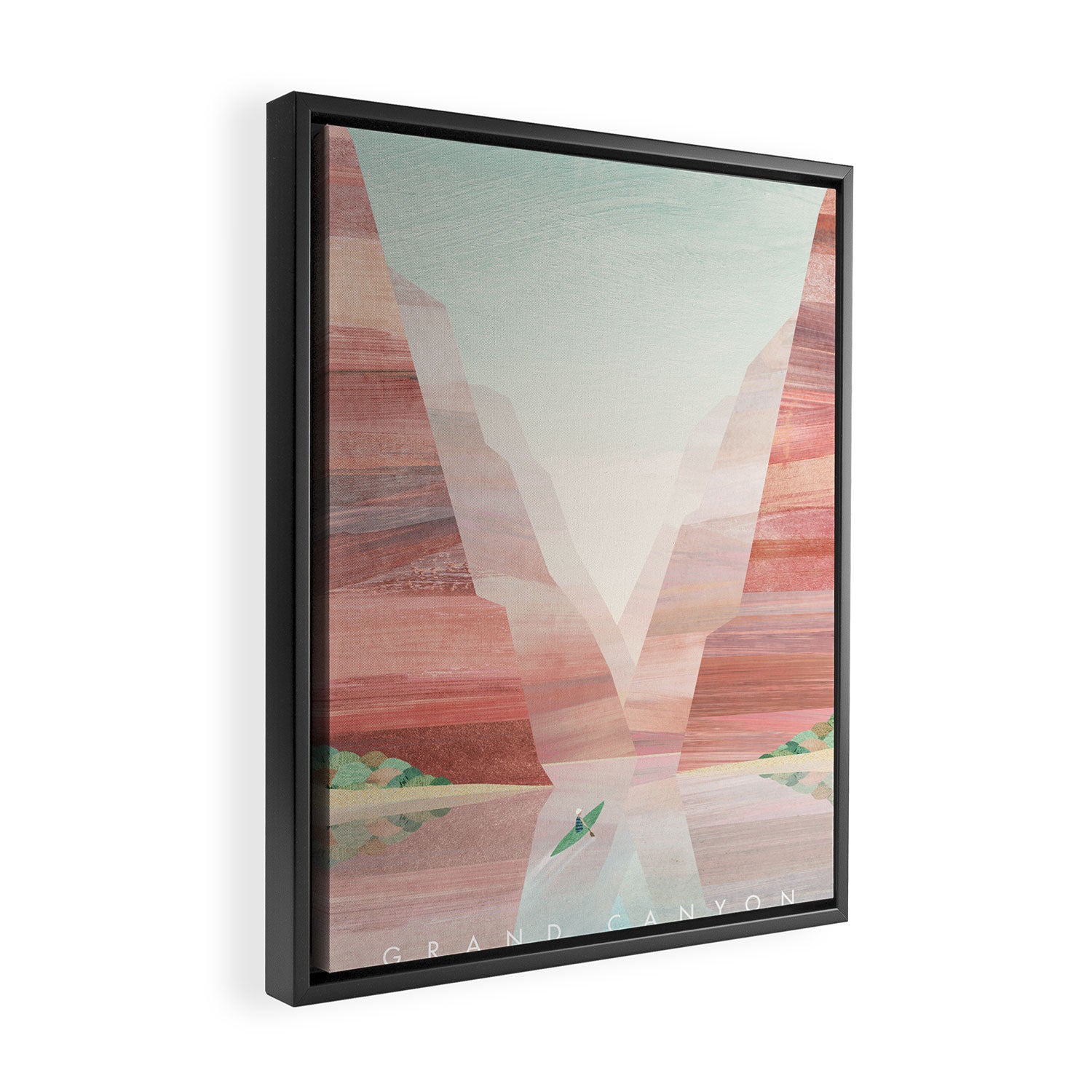 Grand Canyon Framed Canvas Print Gallery Image 2
