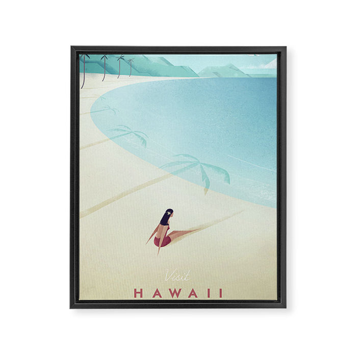 Hawaii Framed Canvas Print Gallery Image 1