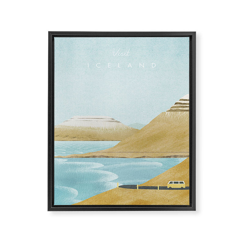 Iceland Framed Canvas Print Gallery Image 6