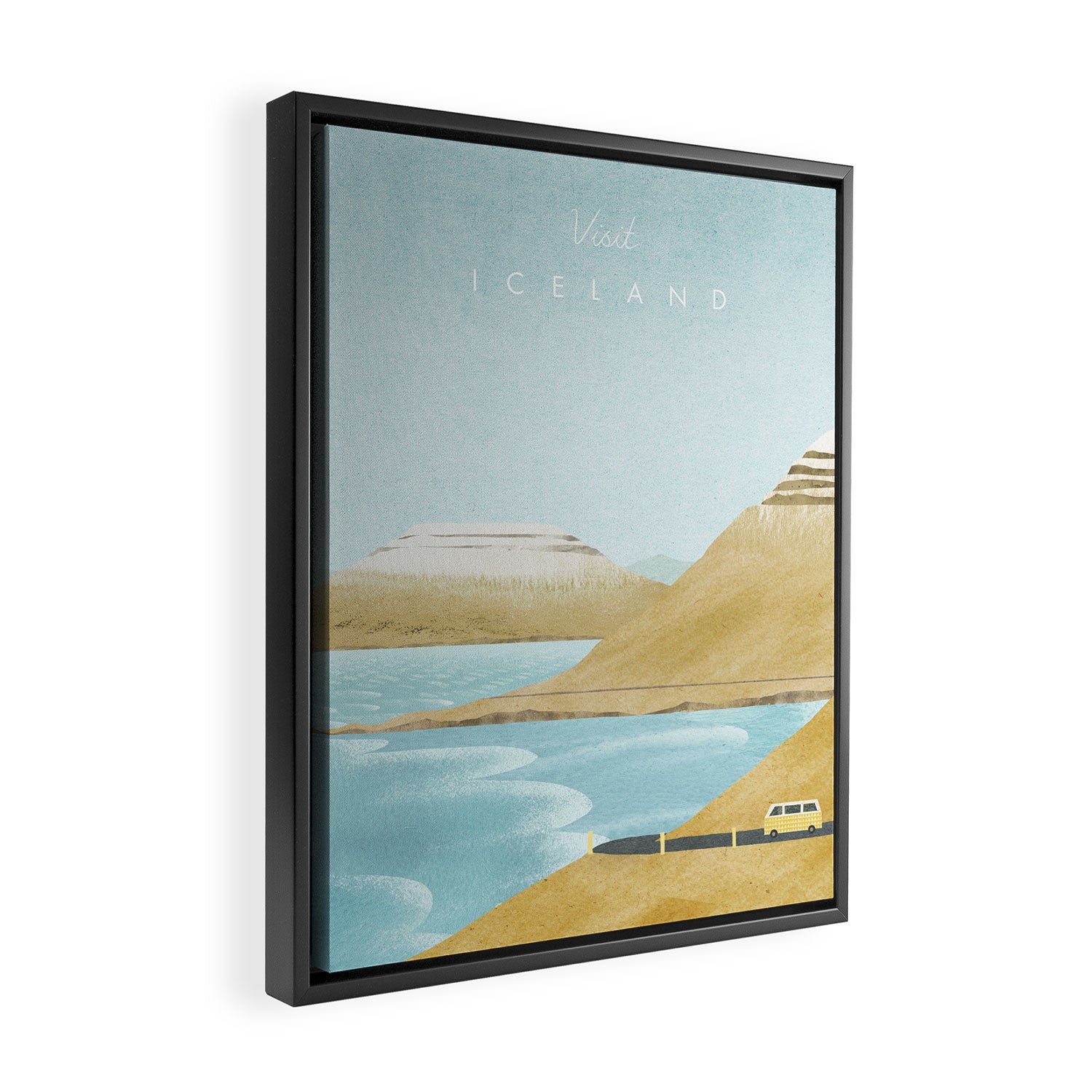 Iceland Framed Canvas Print Gallery Image 2