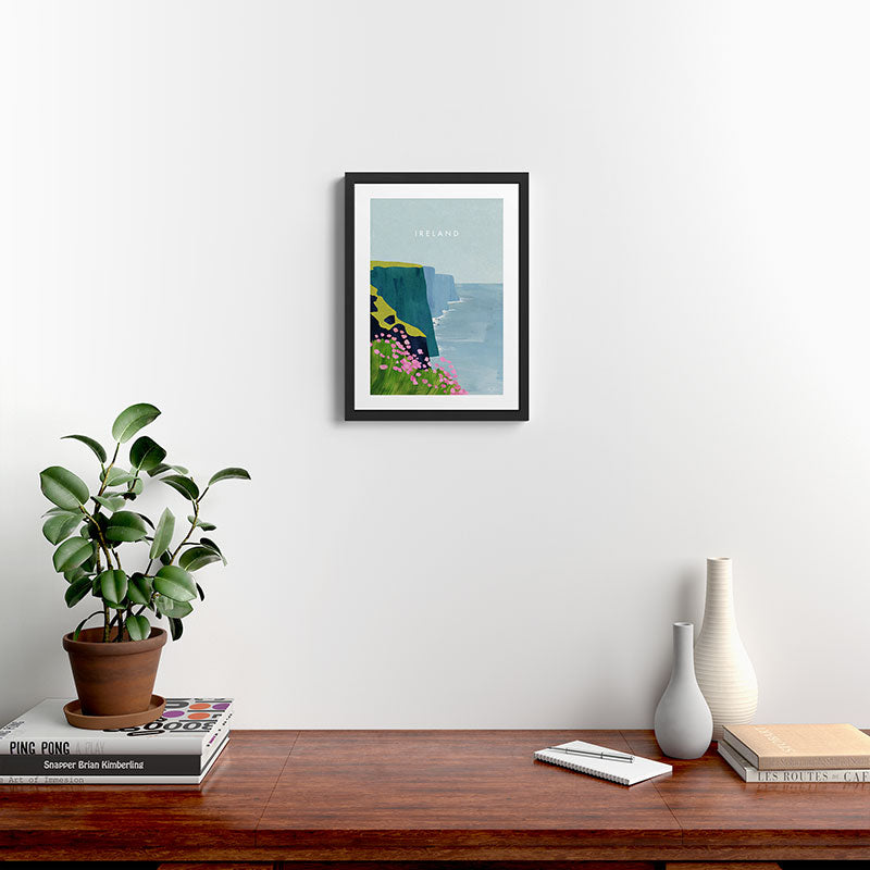 Ireland, Cliffs of Moher Framed Art Print Gallery Image 2