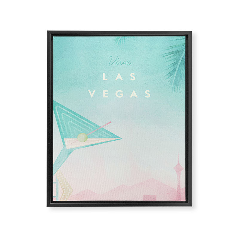 Las Vegas Framed Canvas Print Gallery Image 6