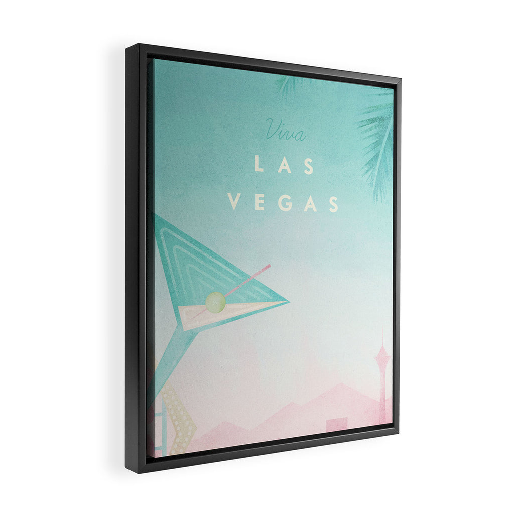 Las Vegas Framed Canvas Print Gallery Image 2