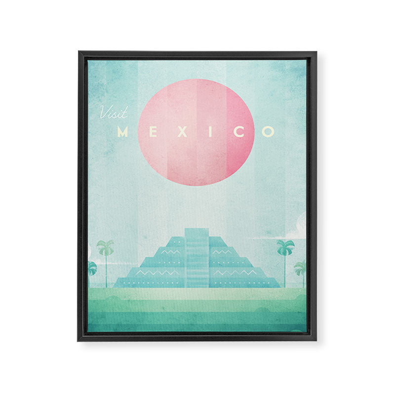 Mexico Framed Canvas Print Gallery Image 6