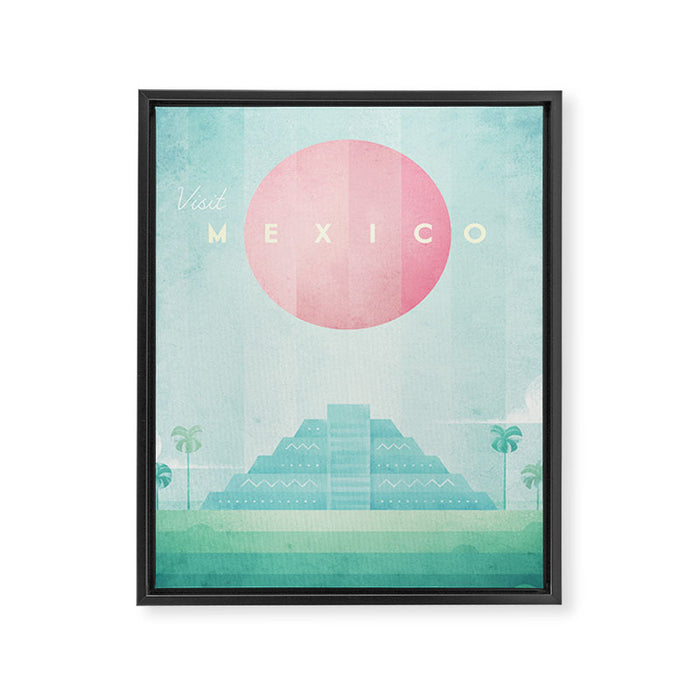 Mexico Framed Canvas Print Gallery Image 1