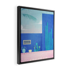 Morocco / Cactus Framed Canvas Print Gallery Image 2
