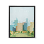 New York, Fall Framed Canvas Print Gallery Image 6