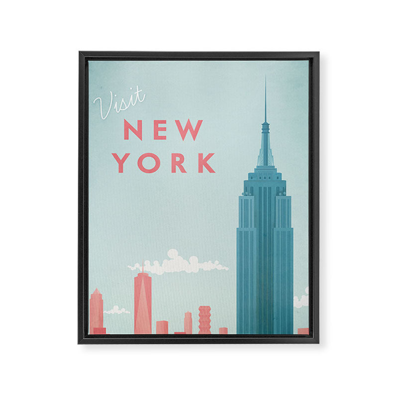 New York New York Framed Canvas Print Gallery Image 6