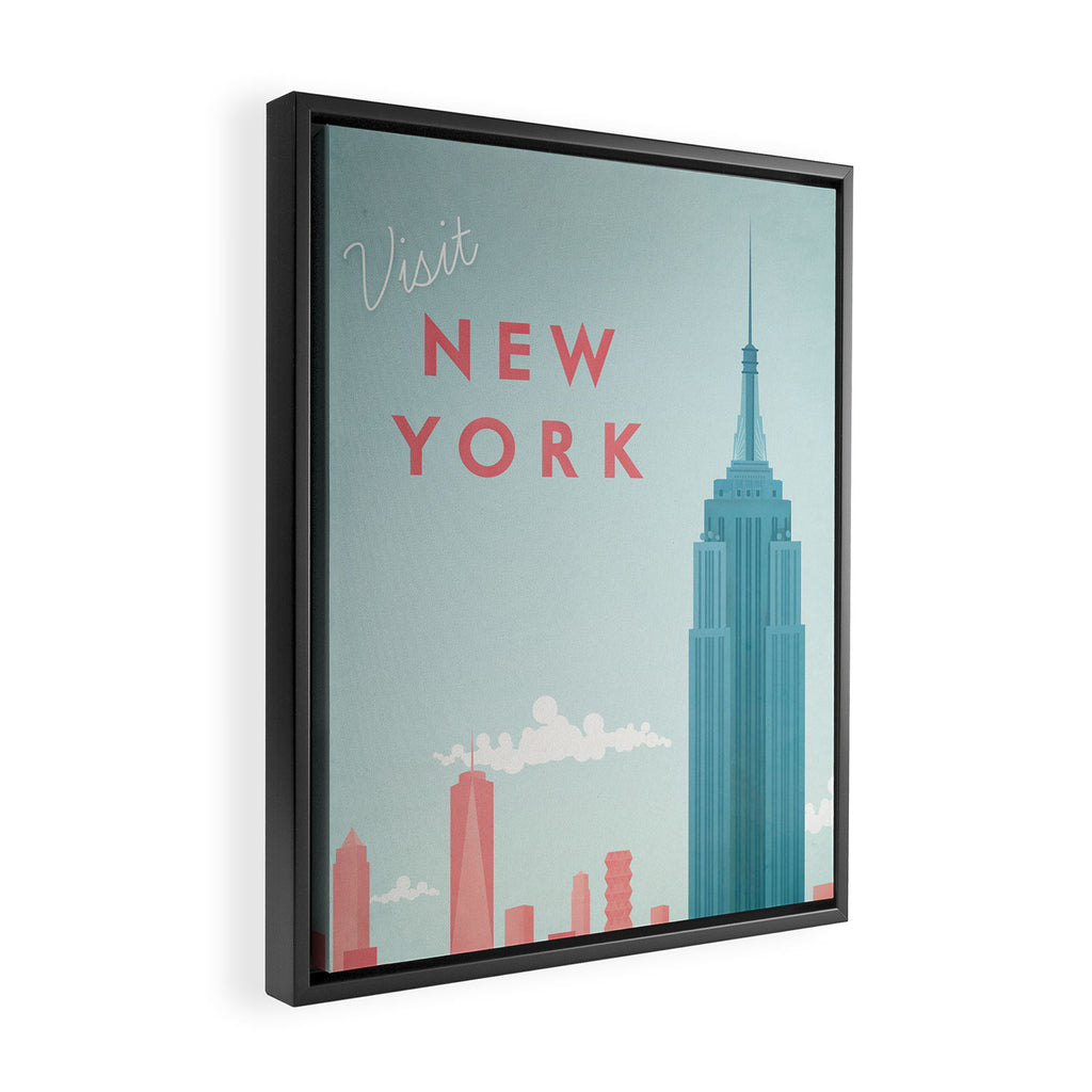 New York New York Framed Canvas Print Gallery Image 2