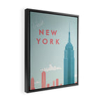 New York New York Framed Canvas Print Gallery Image 2