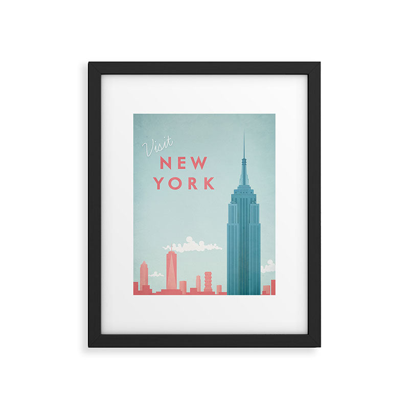 New York New York Framed Art Print Gallery Image 1