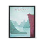 Norway Framed Canvas Print Gallery Image 8