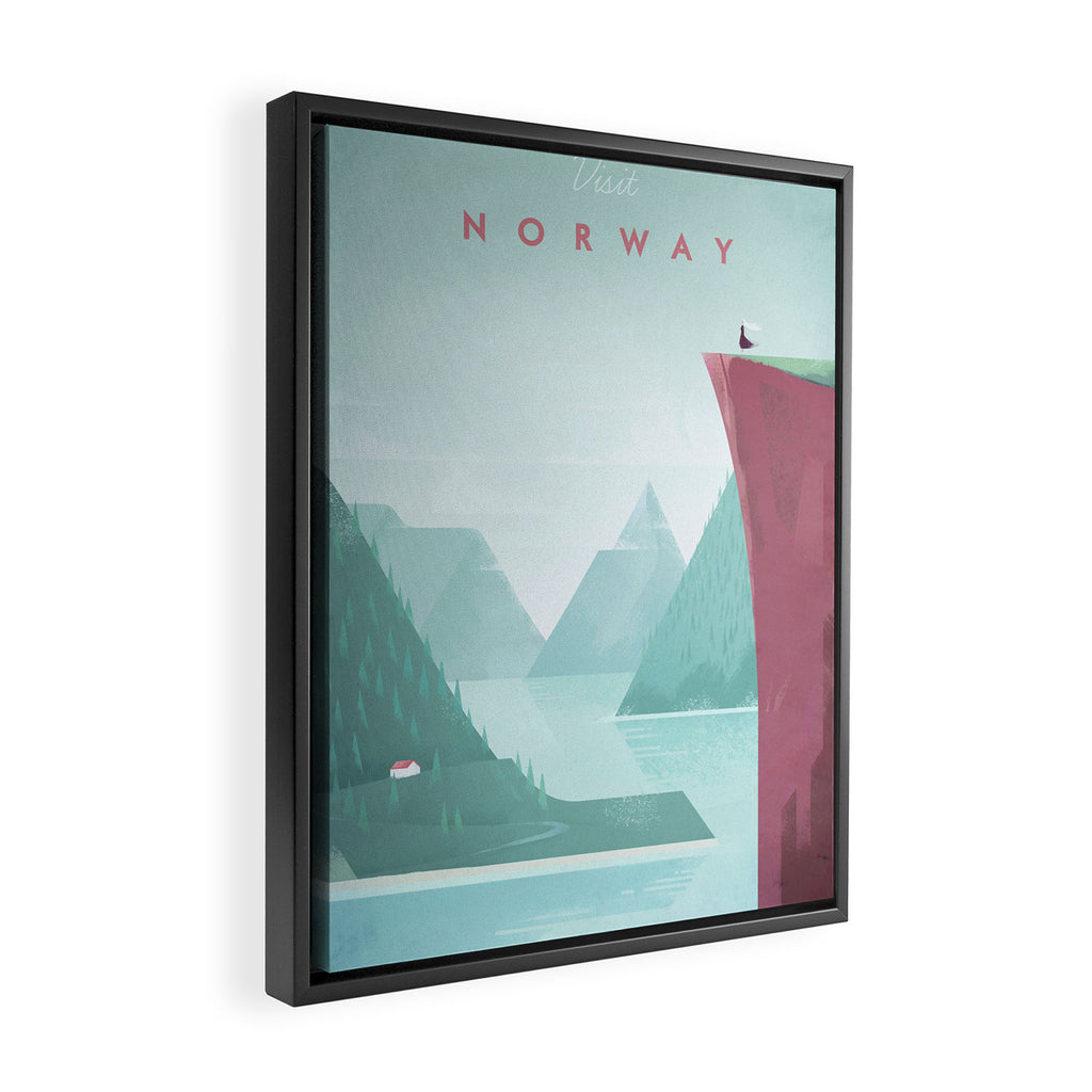 Norway Framed Canvas Print Gallery Image 2