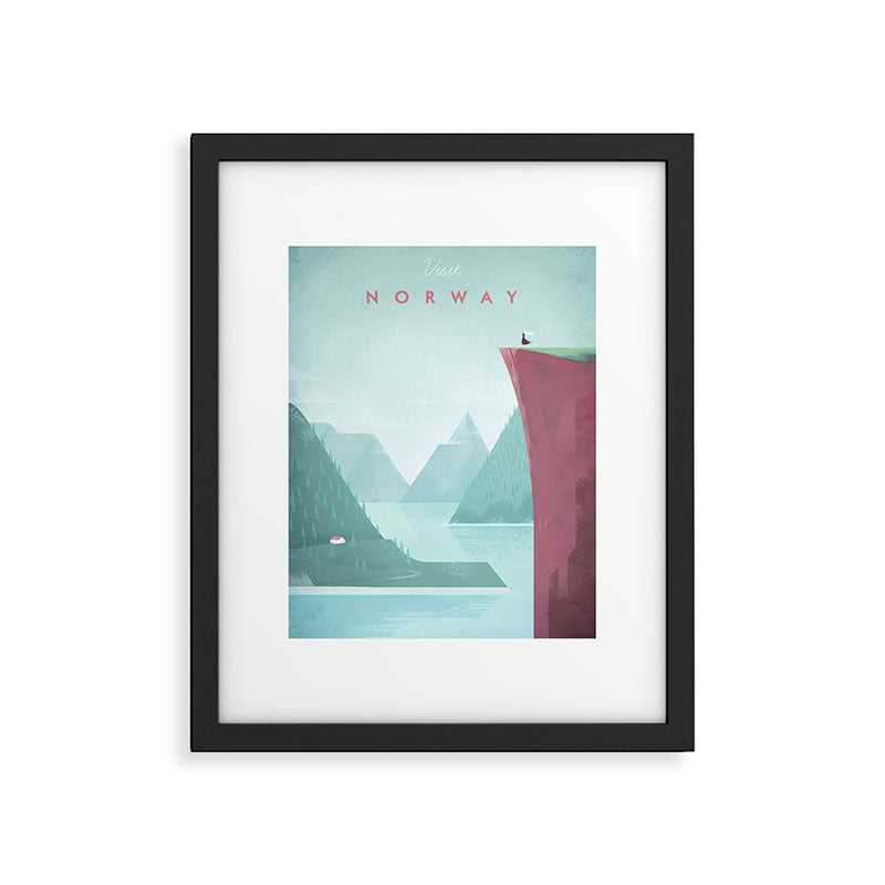 Norway Framed Art Print Gallery Image 6