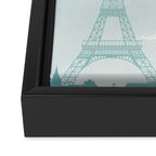 Paris Framed Canvas Print Gallery Image 3