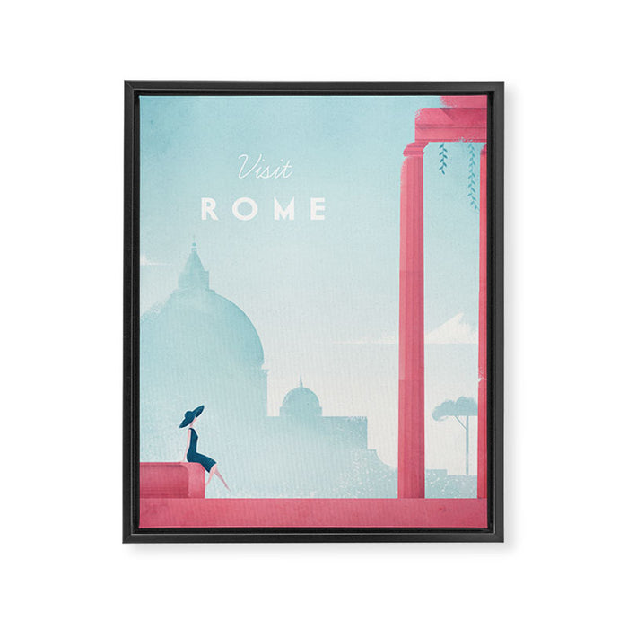 Rome Framed Canvas Print Gallery Image 1