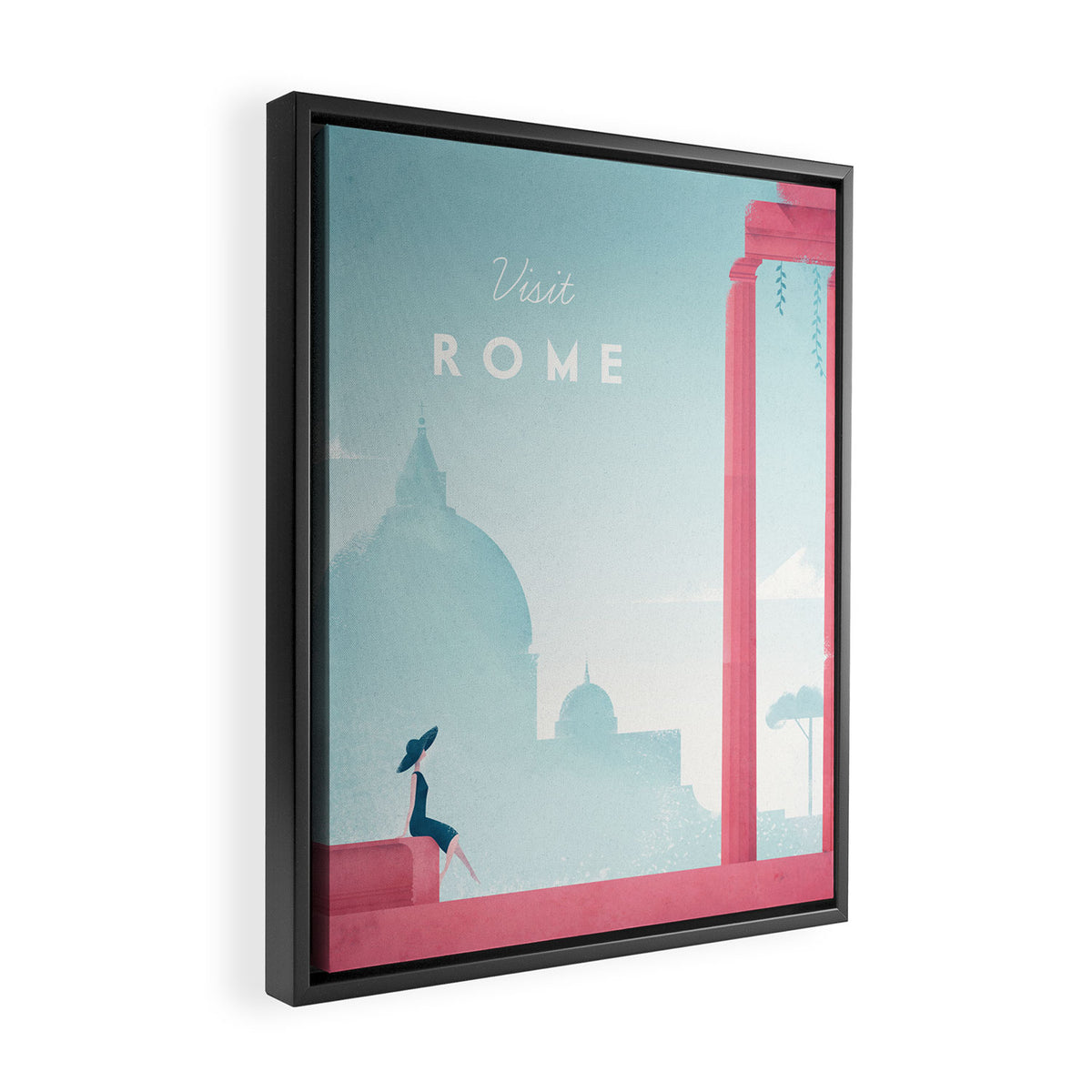 Rome Framed Canvas Print Gallery Image 2