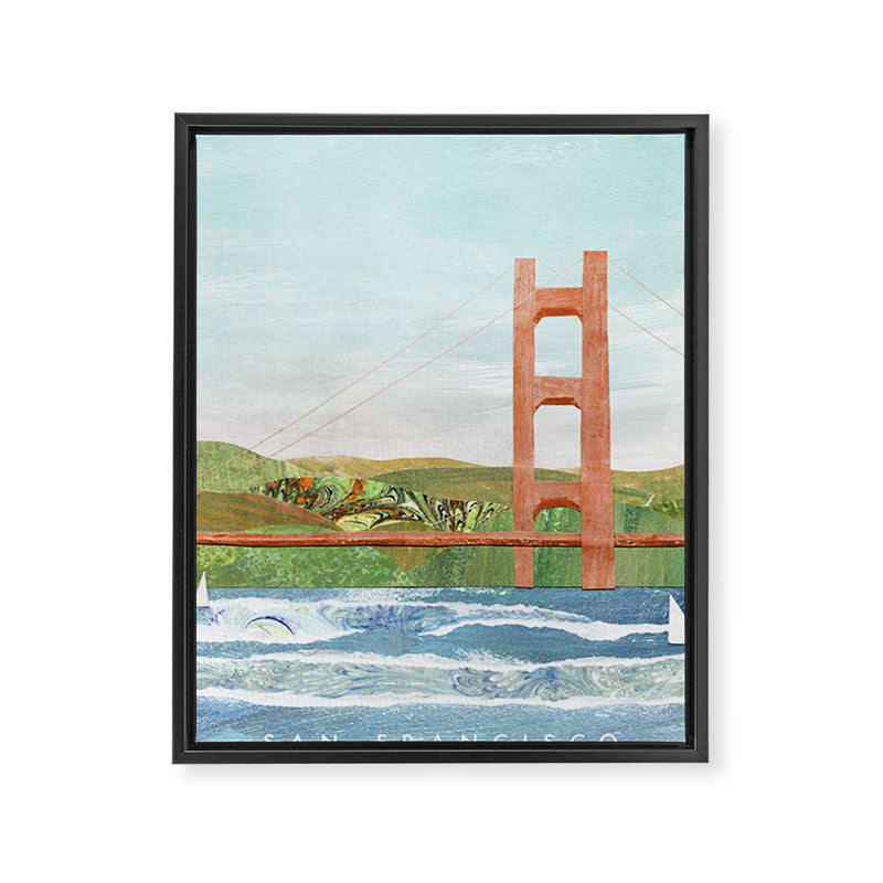 San Francisco II Framed Canvas Print Gallery Image 6