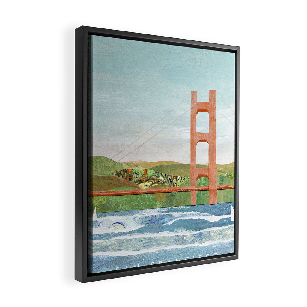 San Francisco II Framed Canvas Print Gallery Image 2