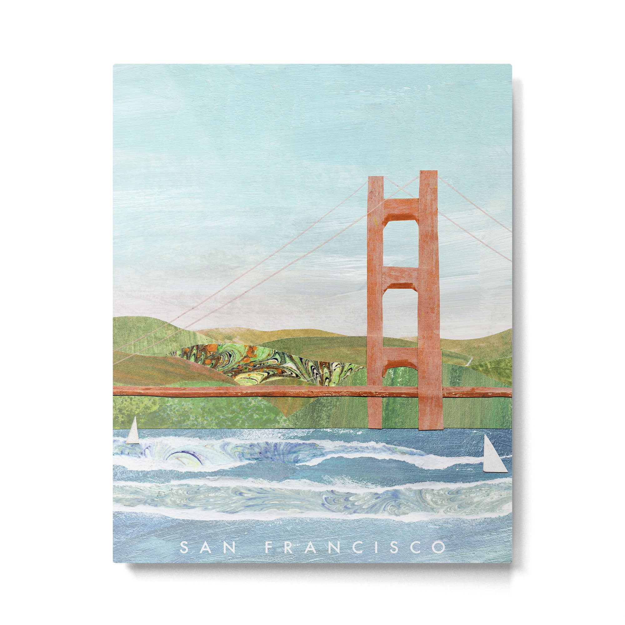 San Francisco II Metal Print Gallery Image 4
